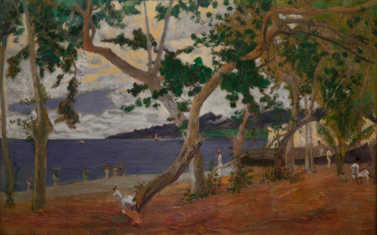 Tengerparti táj alkotó: Paul Gauguin