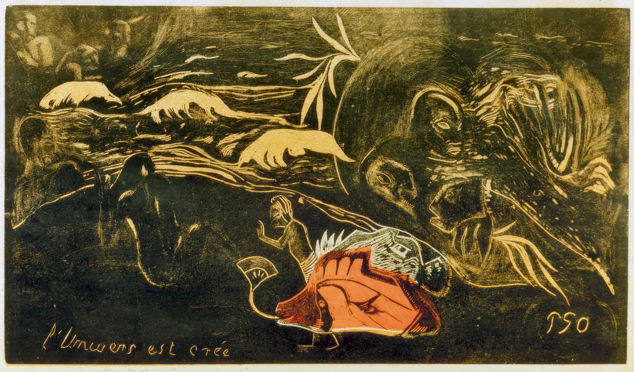 Az Univerzum létrejön alkotó: Paul Gauguin