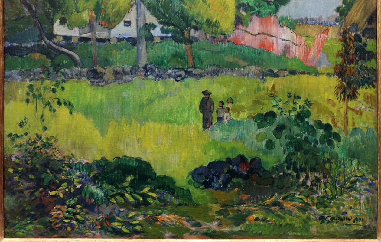 Tájkép alkotó: Paul Gauguin