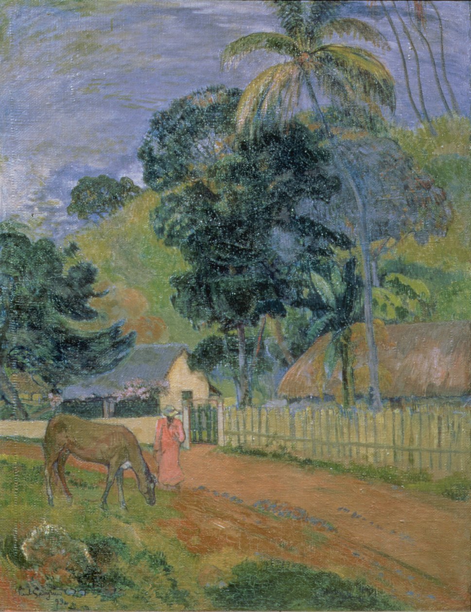 Tájkép alkotó: Paul Gauguin