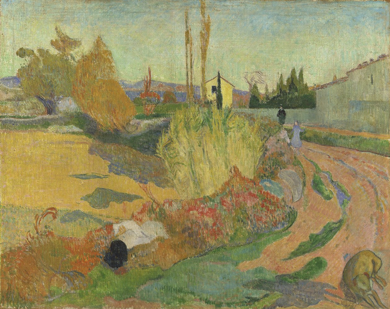 Arles-i táj, 1888 alkotó: Paul Gauguin