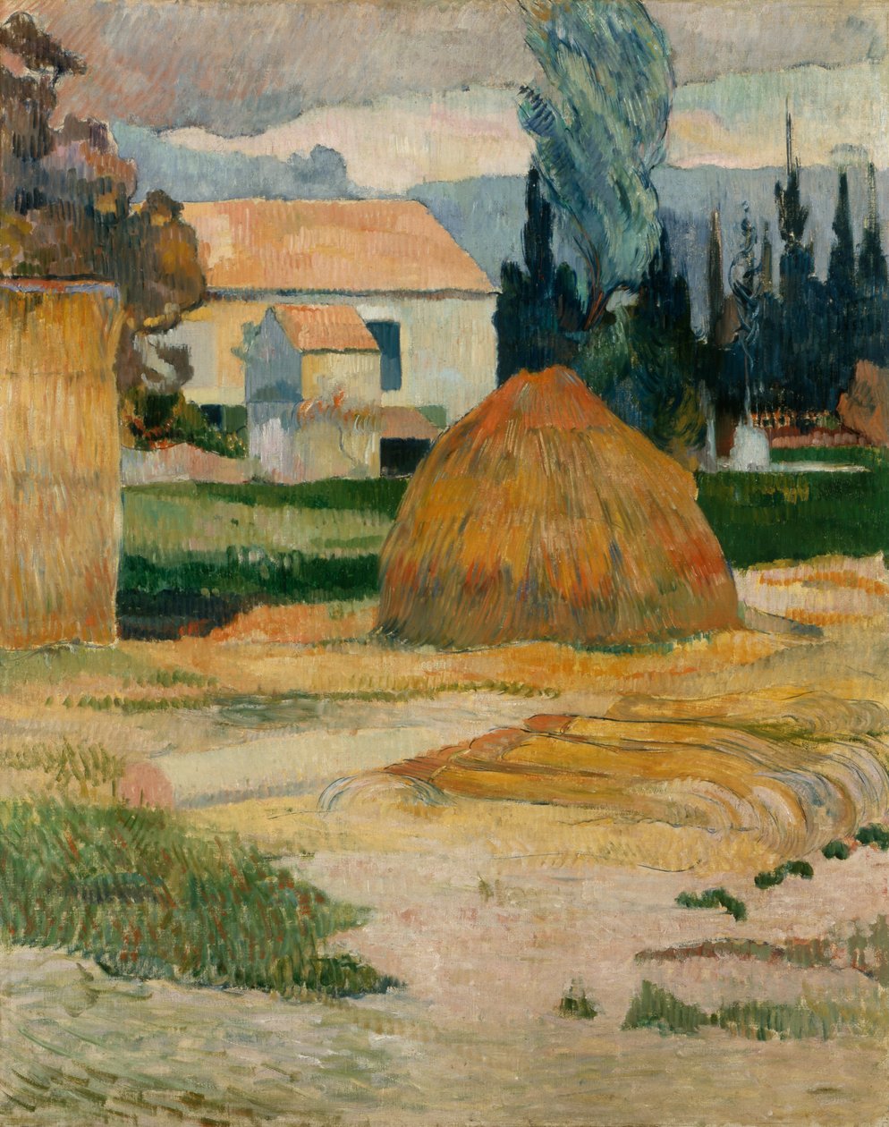 Táj Arles közelében alkotó: Paul Gauguin