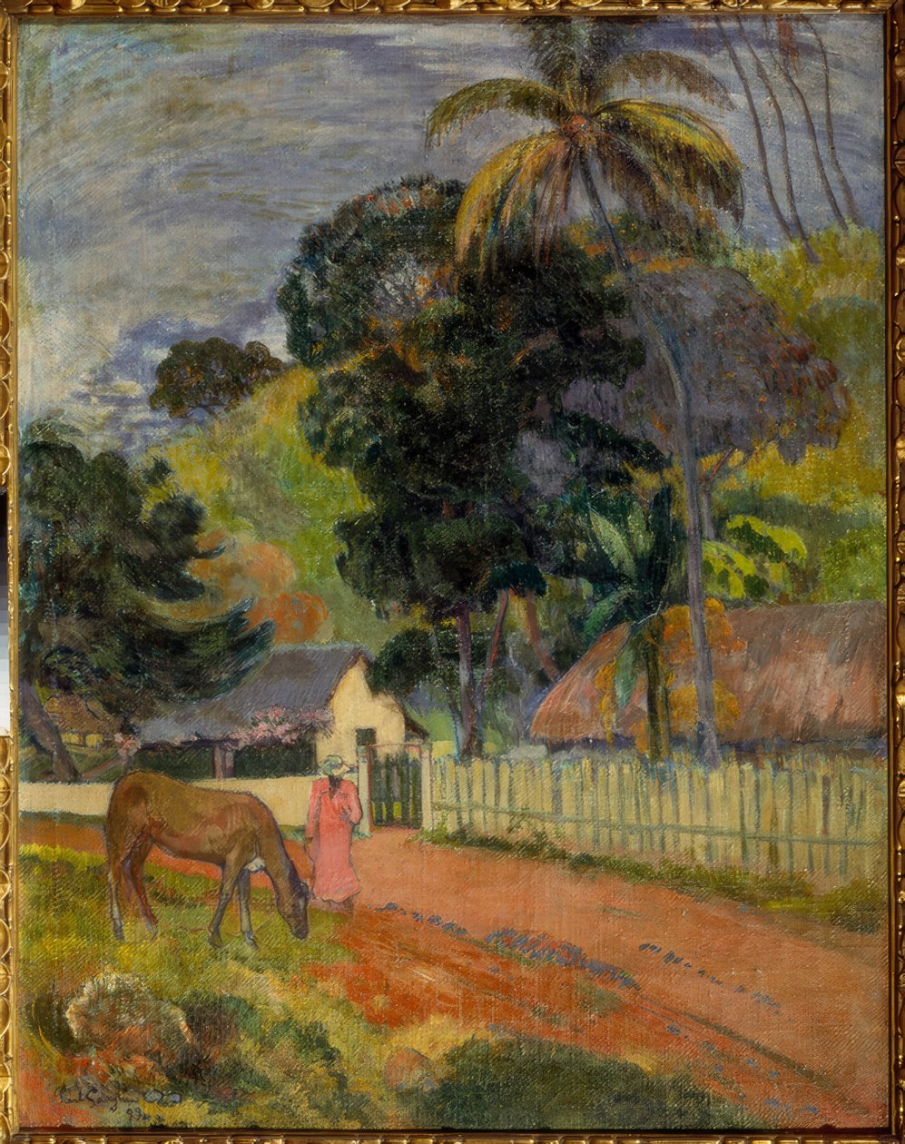 Tájkép alkotó: Paul Gauguin