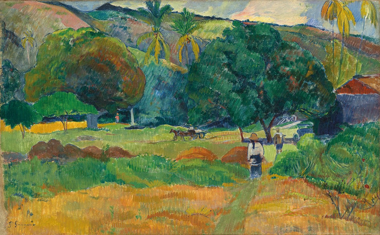A völgy, 1892 alkotó: Paul Gauguin