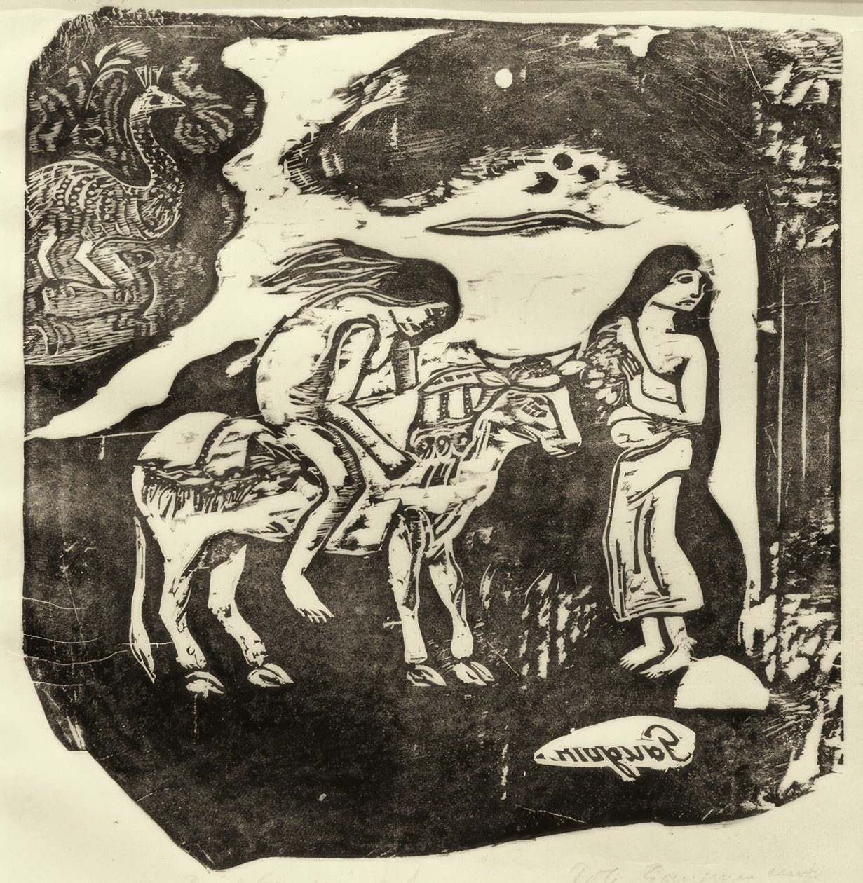 Európa elrablása alkotó: Paul Gauguin