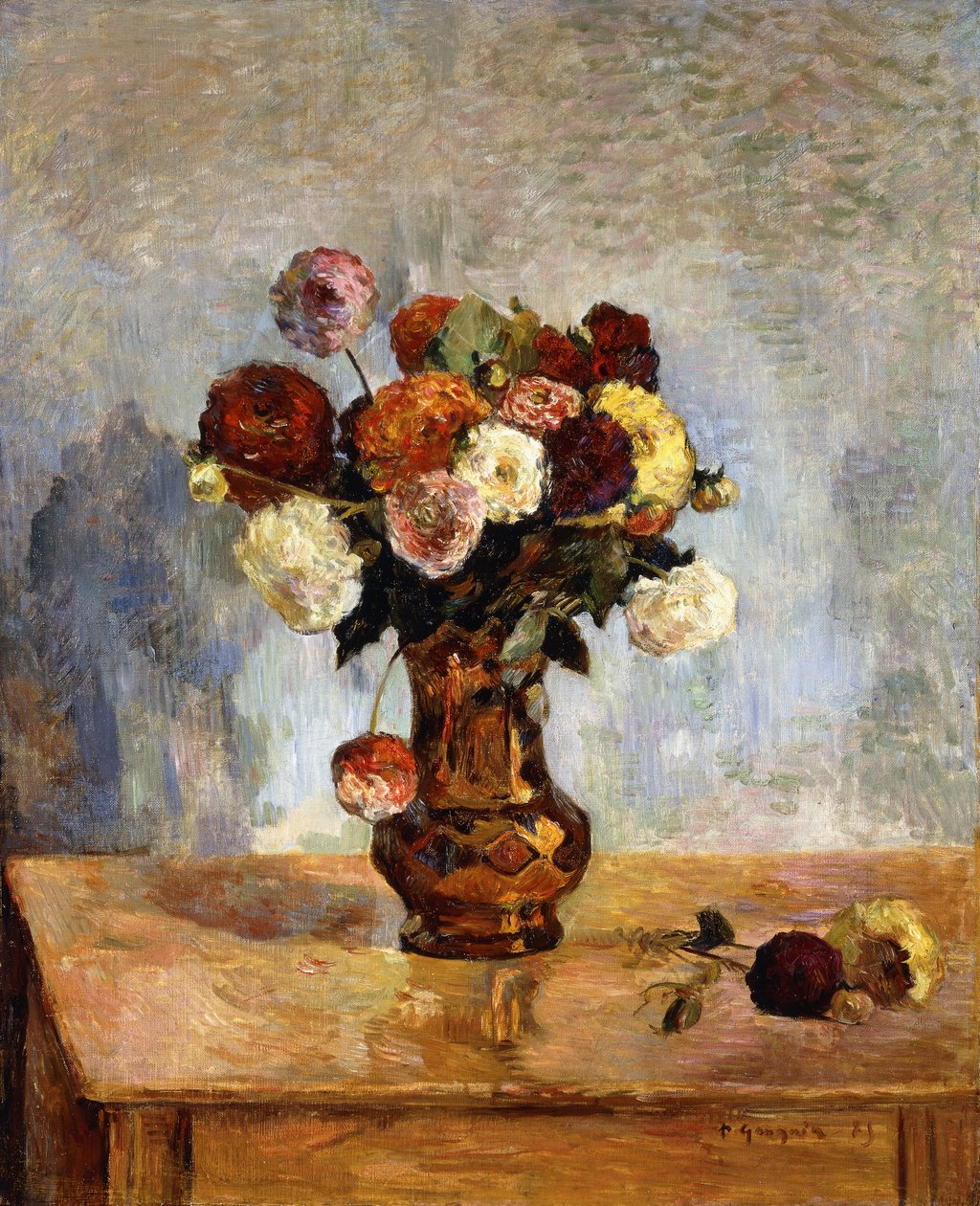 Dáliák, 1885 alkotó: Paul Gauguin