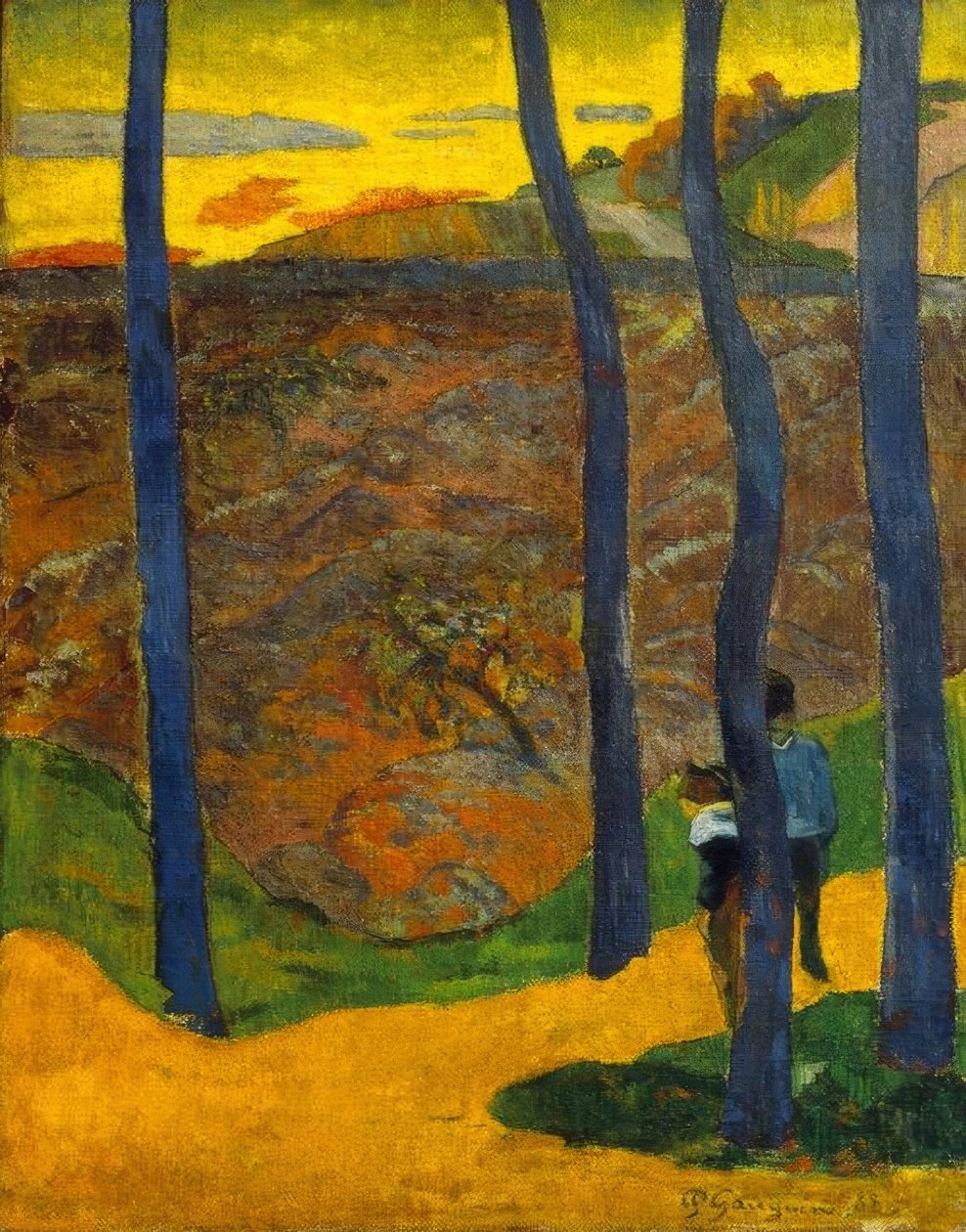 Kék fák alkotó: Paul Gauguin