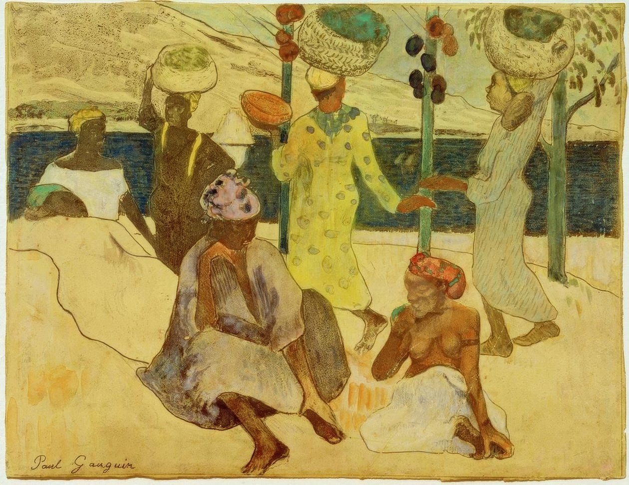 Kabócák és hangyák alkotó: Paul Gauguin