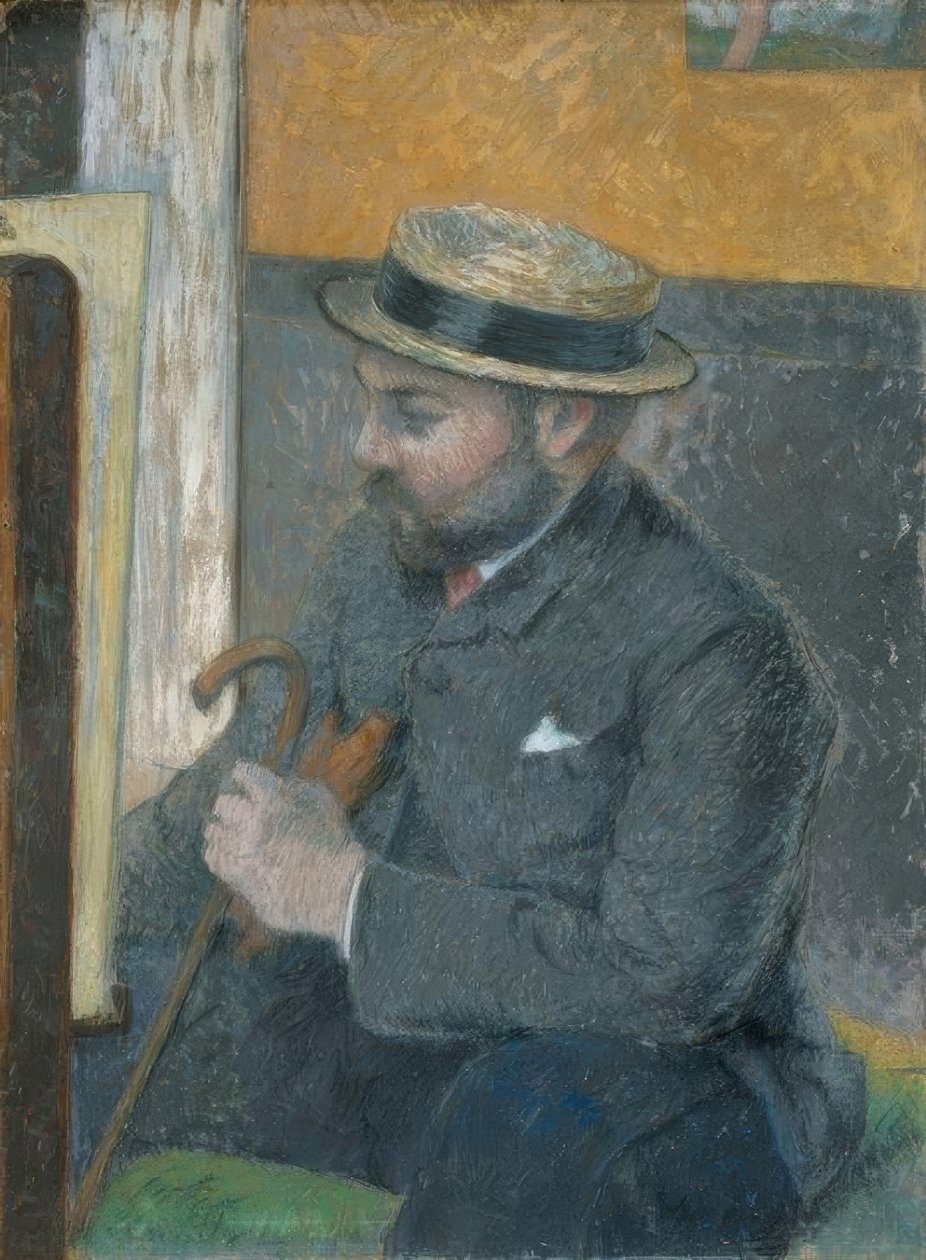 A férfi a hajóssal alkotó: Paul Gauguin