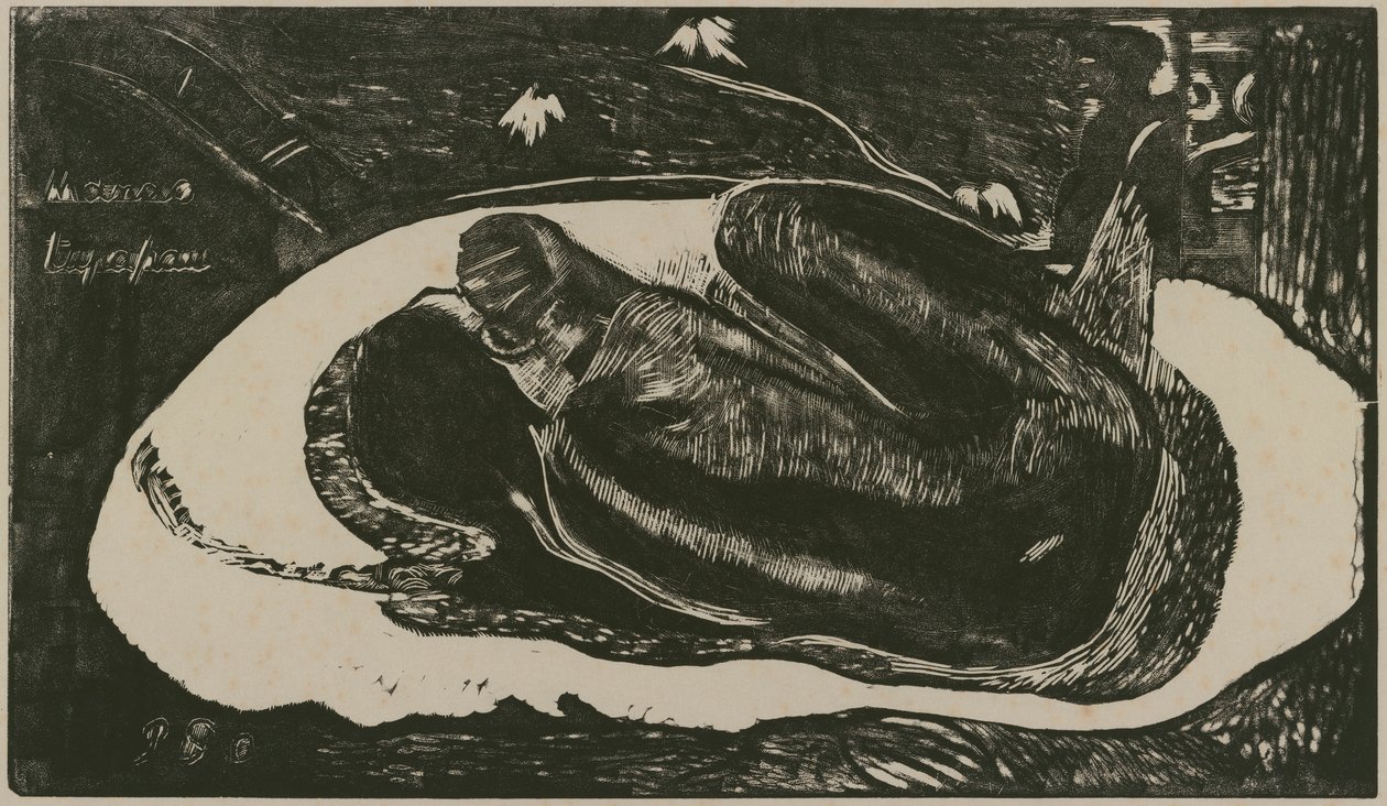 Manao Tupapau (Spirit of the Dead Watching) alkotó: Paul Gauguin