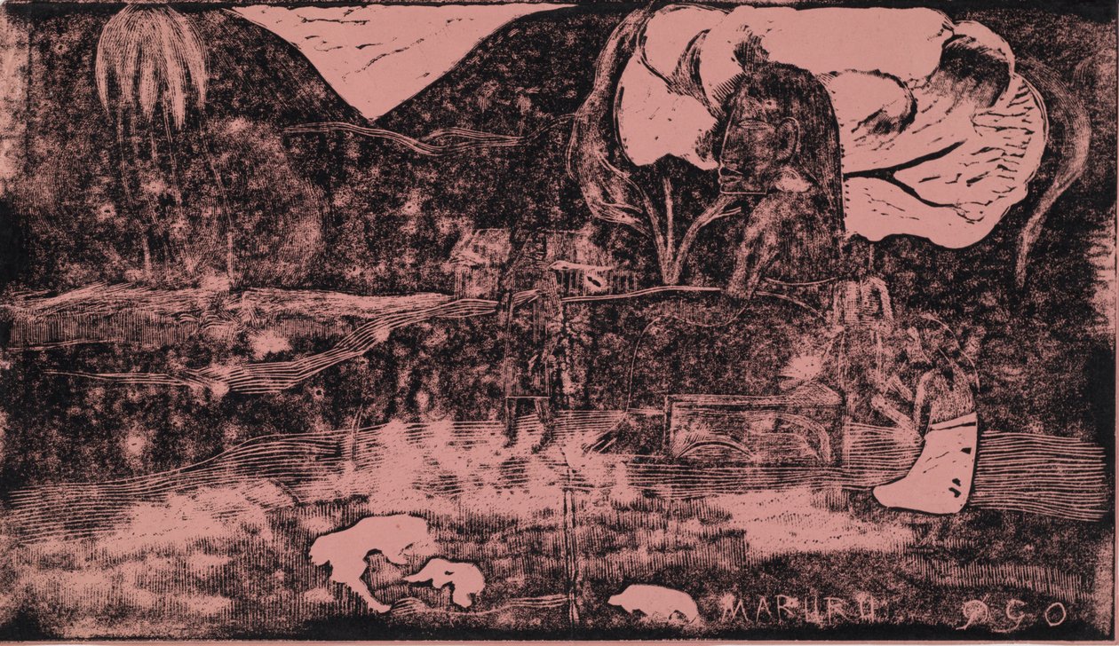 Maruru (hálafelajánlások) alkotó: Paul Gauguin