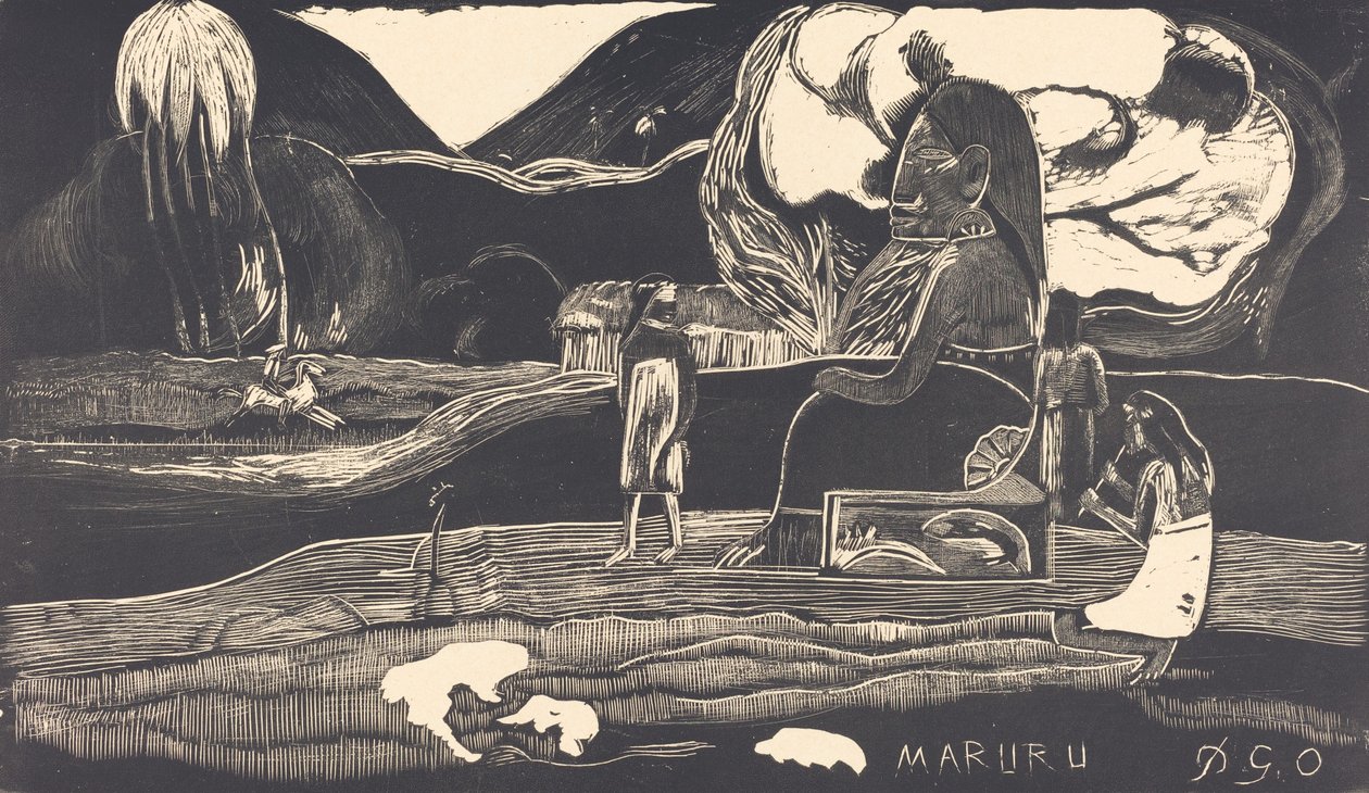 Maruru köszönöm. alkotó: Paul Gauguin