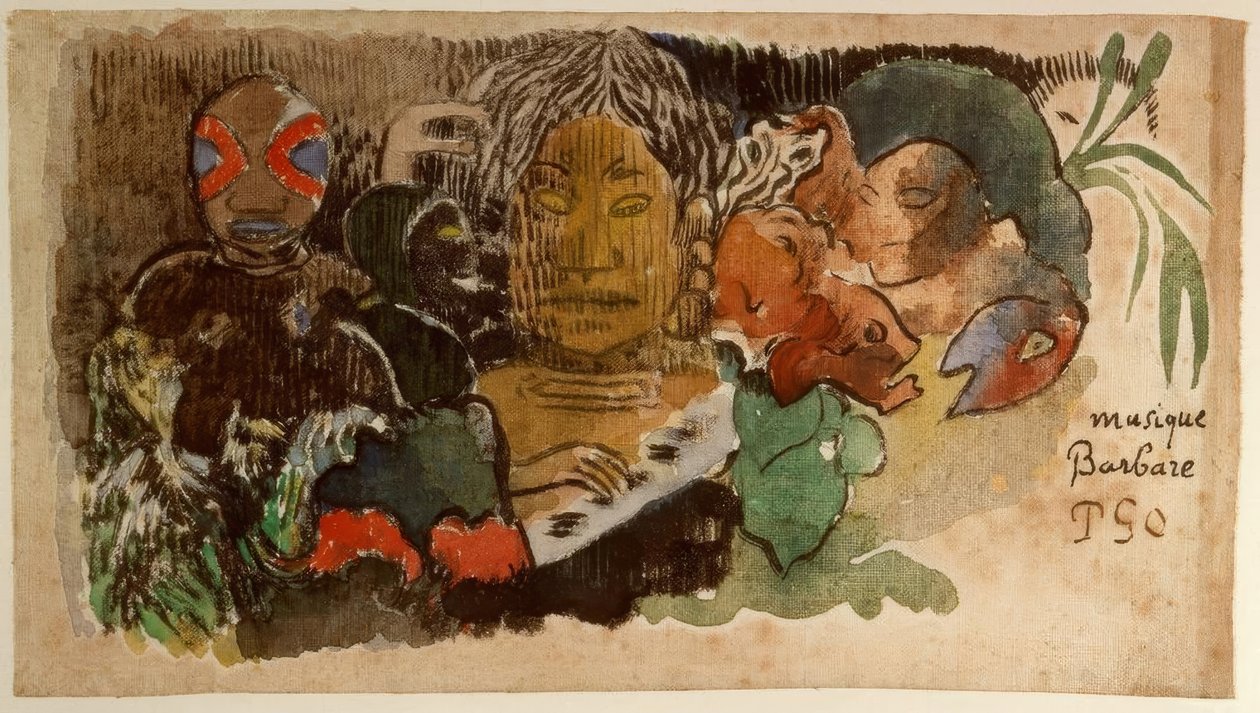 Barbár zene alkotó: Paul Gauguin