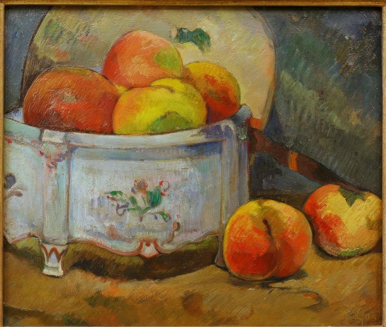 Csendélet a horgászatból alkotó: Paul Gauguin