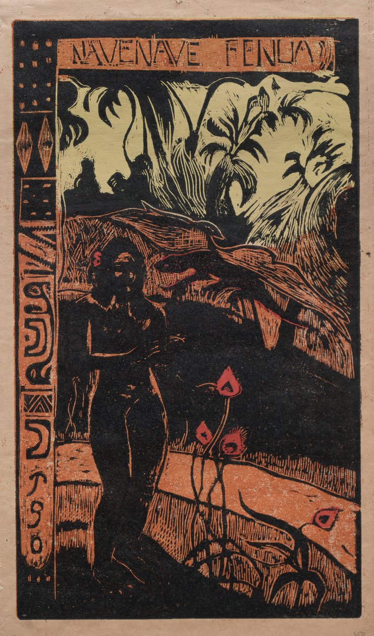 Nave Nave Fenua (illatos sziget) alkotó: Paul Gauguin