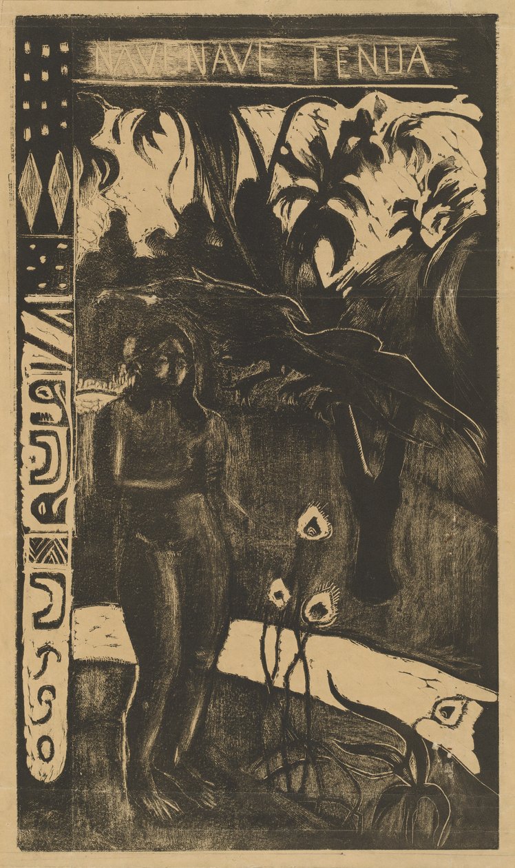 Nave Nave Fenua Delightful Land, 18941895. alkotó: Paul Gauguin
