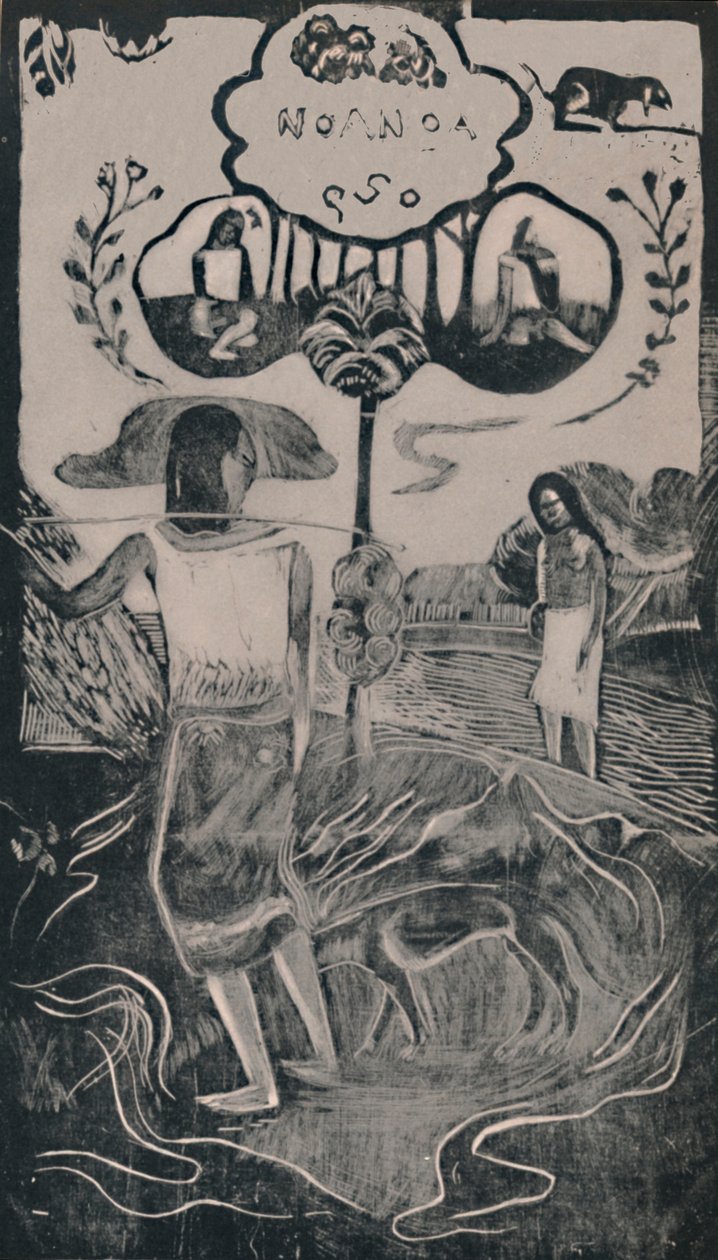 Noa Noa, 1890 körül, 1946. alkotó: Paul Gauguin