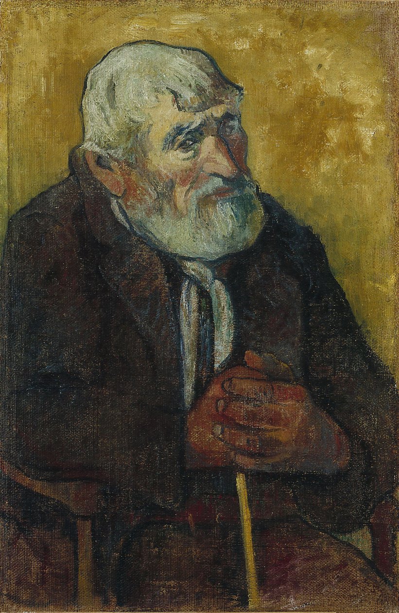 Öreg ember bottal alkotó: Paul Gauguin