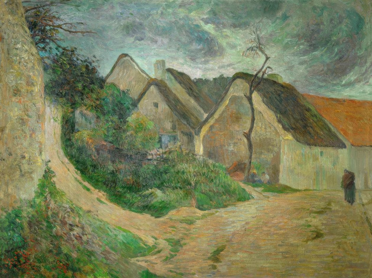 Osny, felfelé ívelő ösvény alkotó: Paul Gauguin