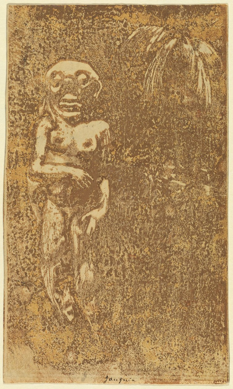 Oviri (A vad) [rekto] alkotó: Paul Gauguin