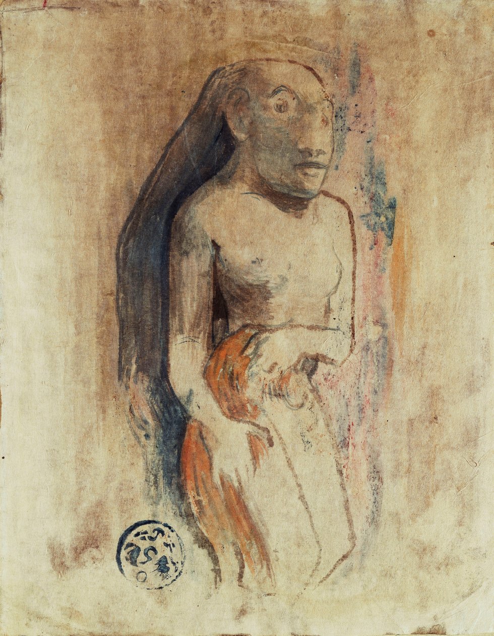 Akadályok, 1894 alkotó: Paul Gauguin