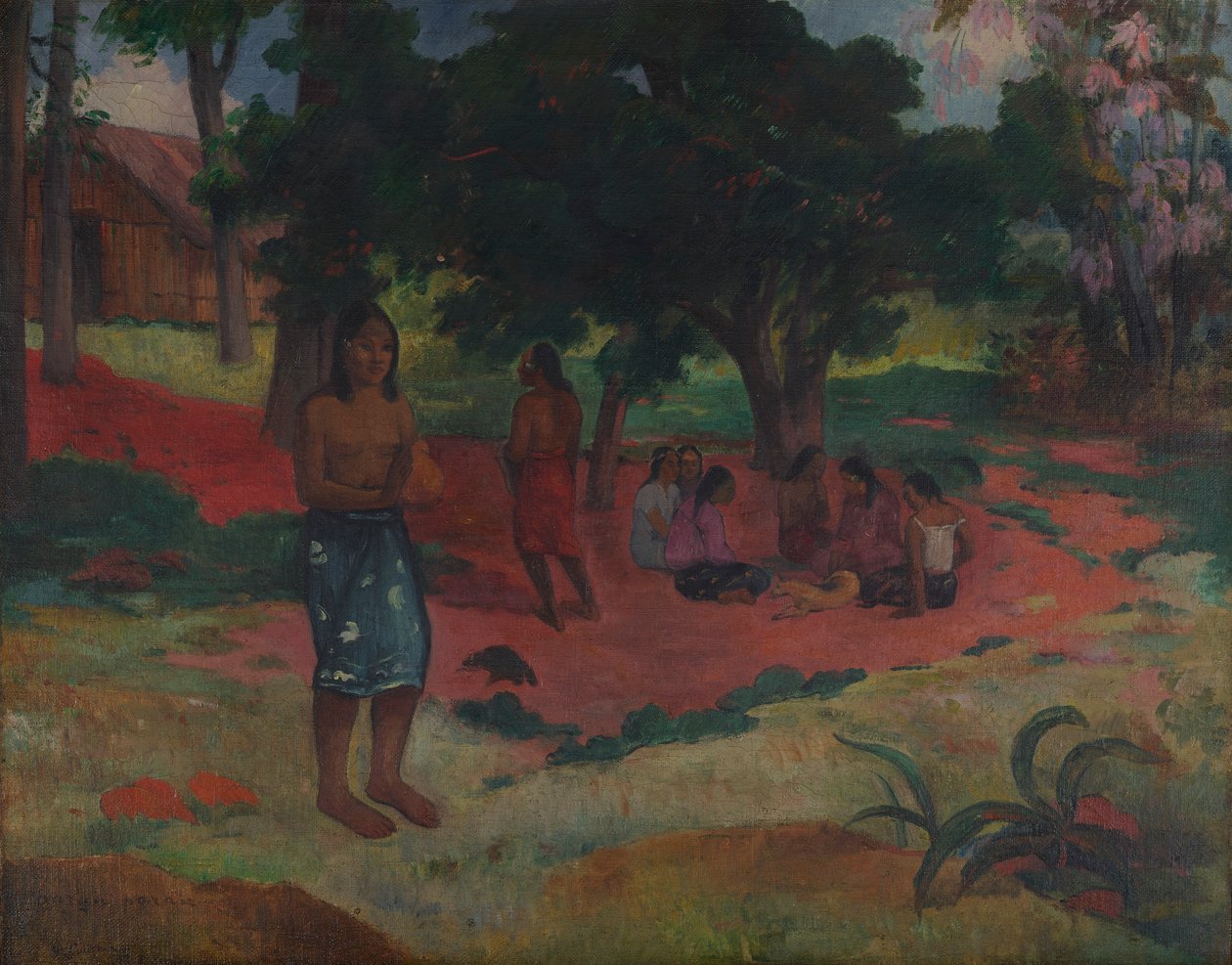 Suttogott szavak alkotó: Paul Gauguin