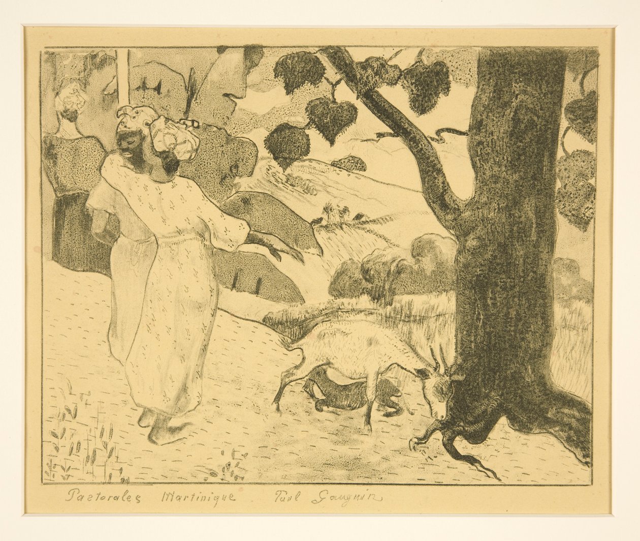 Pasztorális Martinique alkotó: Paul Gauguin