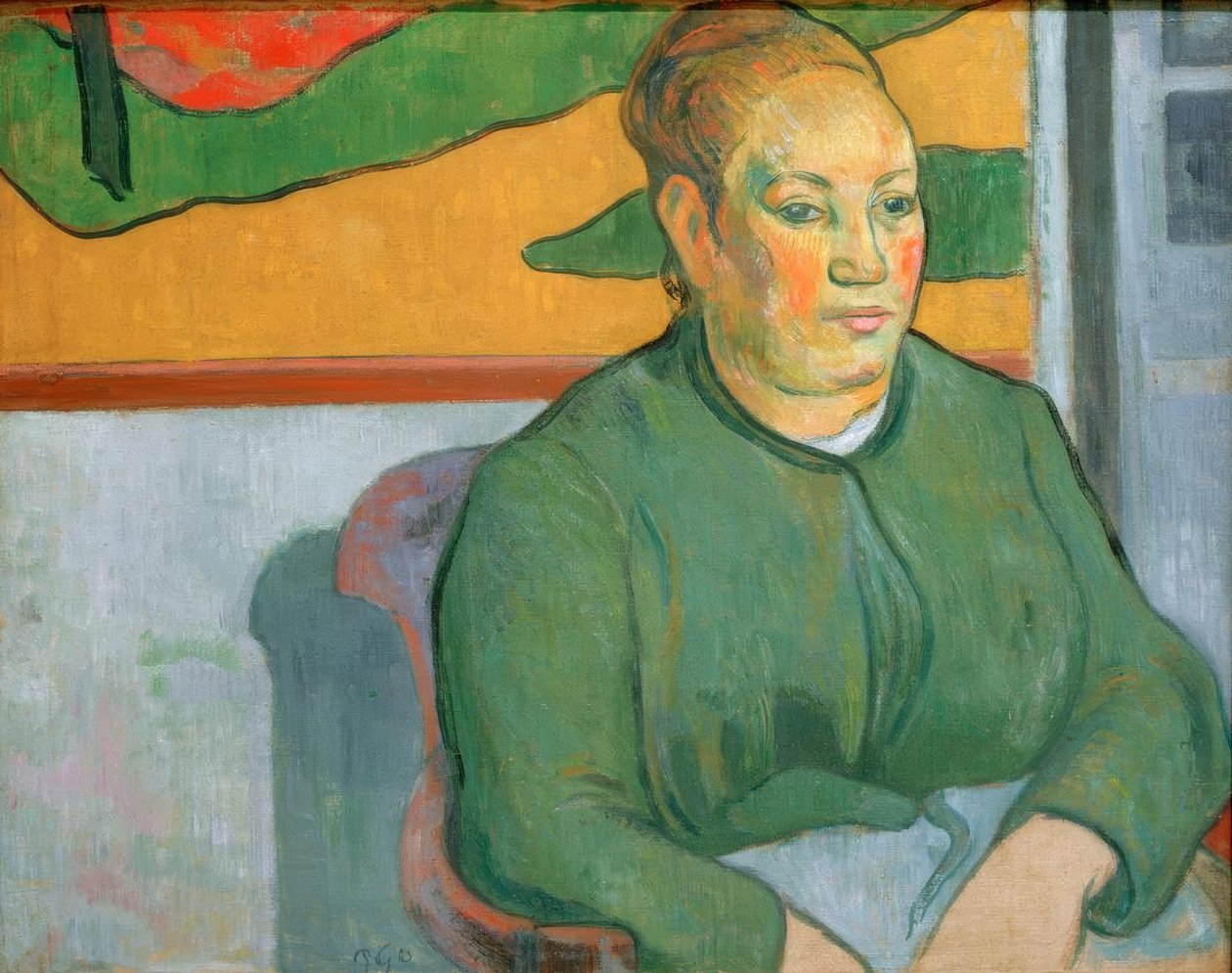 Madame Roulin portréja alkotó: Paul Gauguin