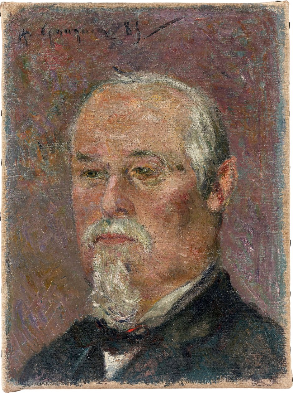 Philibert Favre portréja, 1885. alkotó: Paul Gauguin
