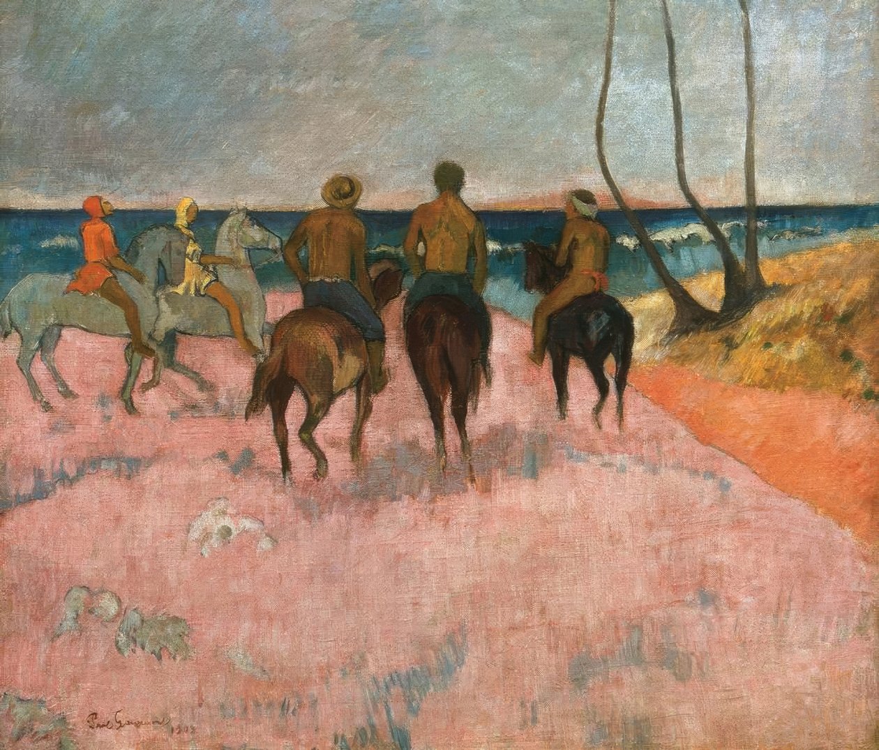 Lovas a tengerparton alkotó: Paul Gauguin