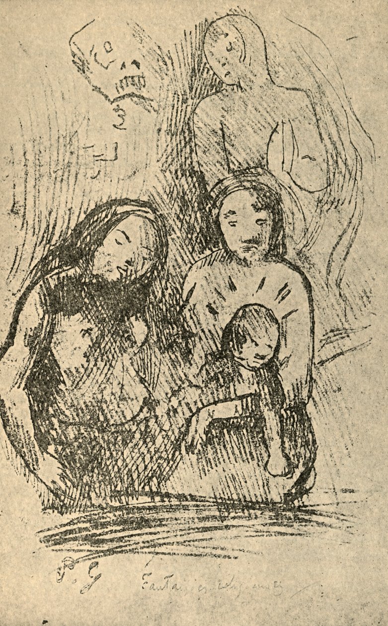 Vallási fantáziák, 1936 alkotó: Paul Gauguin