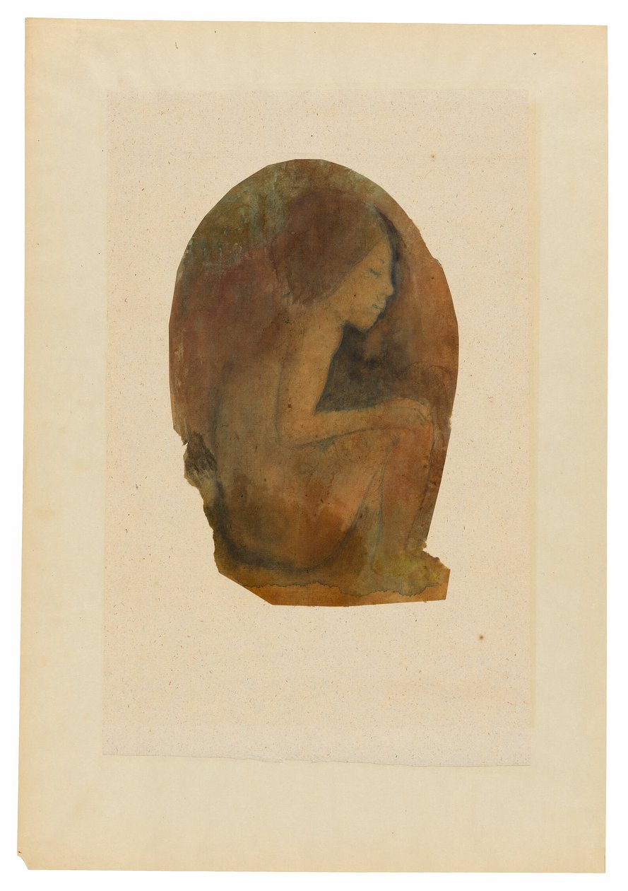 Ülő tahiti fiatalok alkotó: Paul Gauguin