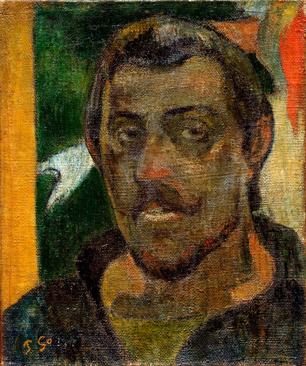 Önarckép, 1890-1894. alkotó: Paul Gauguin