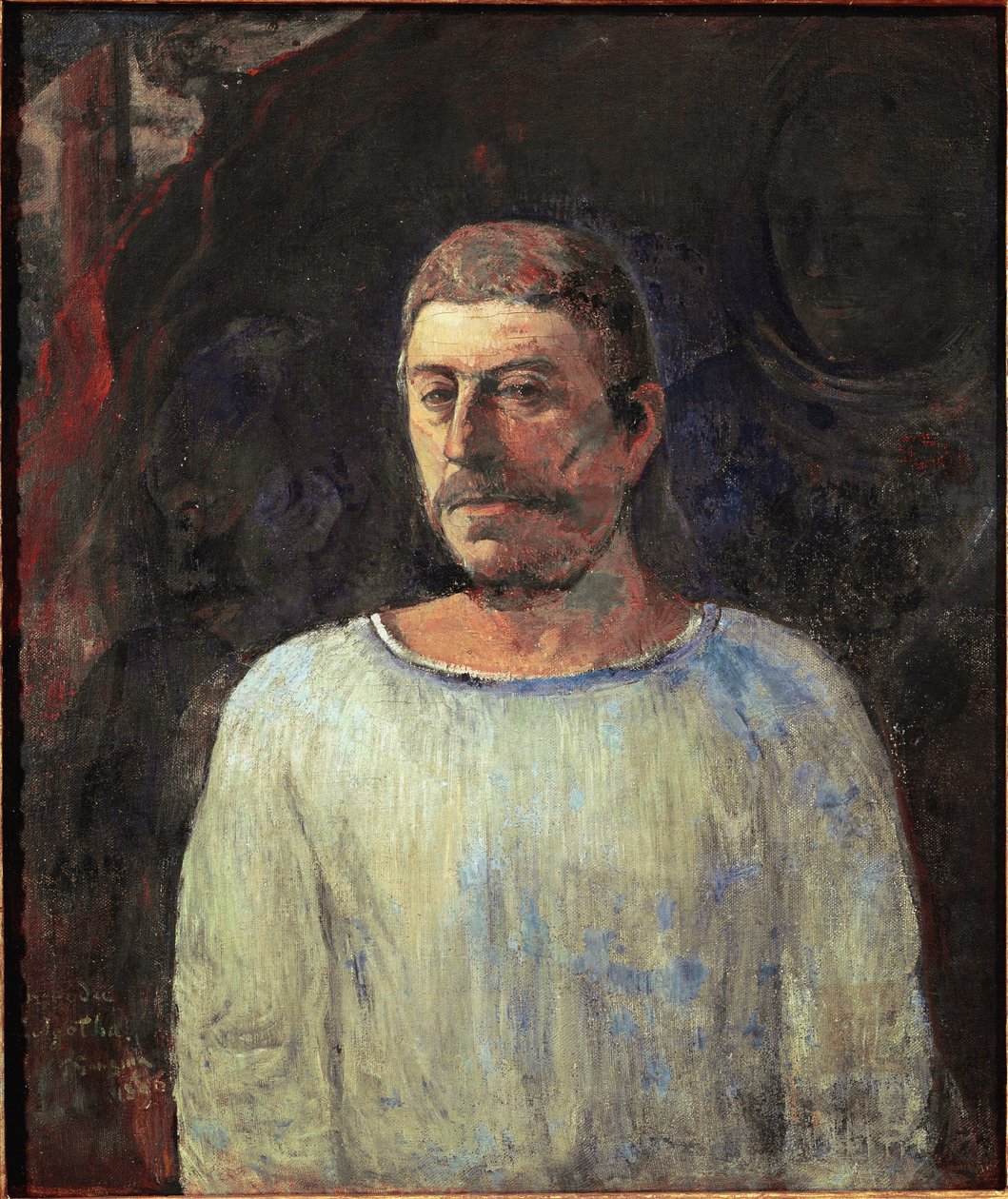 Önarckép a Golgota közelében alkotó: Paul Gauguin