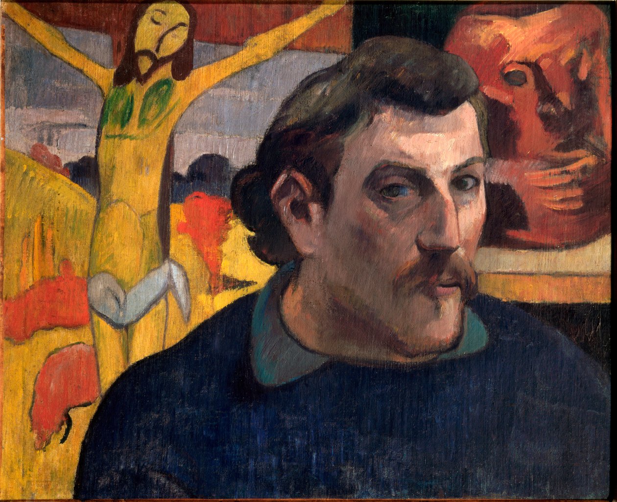 Önarckép Sárga Krisztussal alkotó: Paul Gauguin