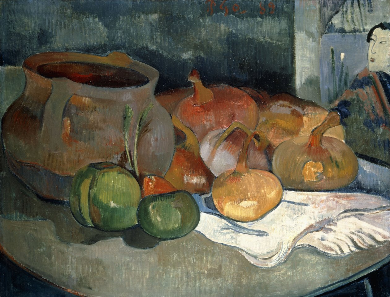 Csendélet tökökkel, 1889 alkotó: Paul Gauguin