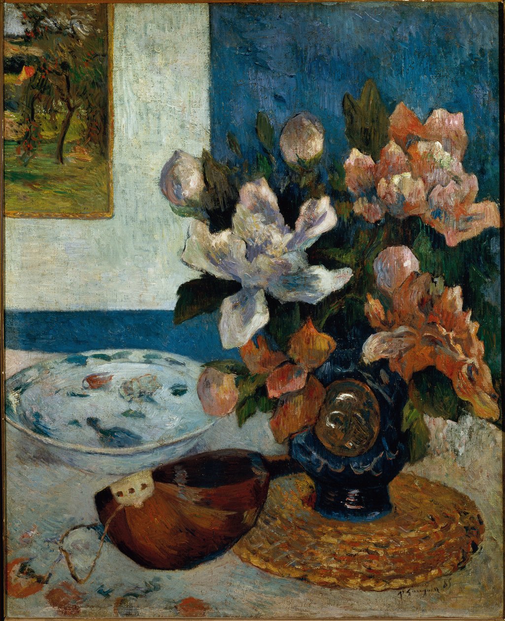 Csendélet mandolinnal (olaj, vászon alkotó: Paul Gauguin