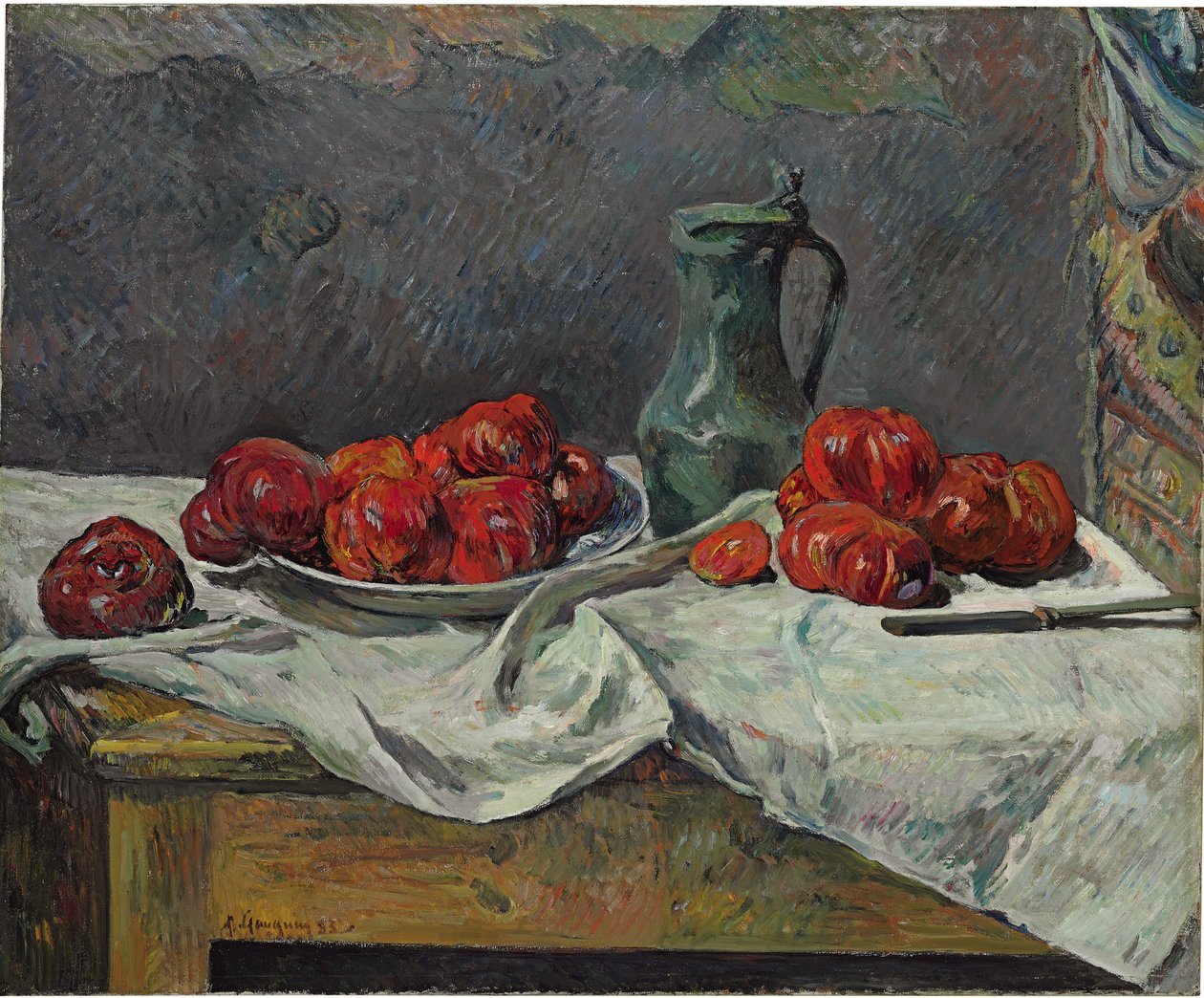 Csendélet paradicsommal, 1883 alkotó: Paul Gauguin