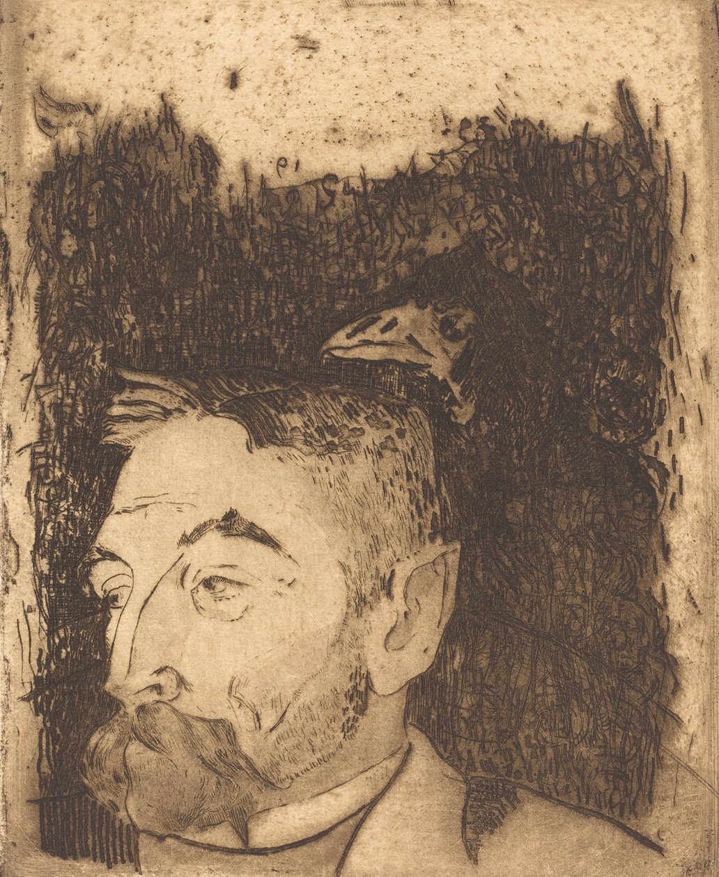 Stephane Mallarmé, 1891. alkotó: Paul Gauguin