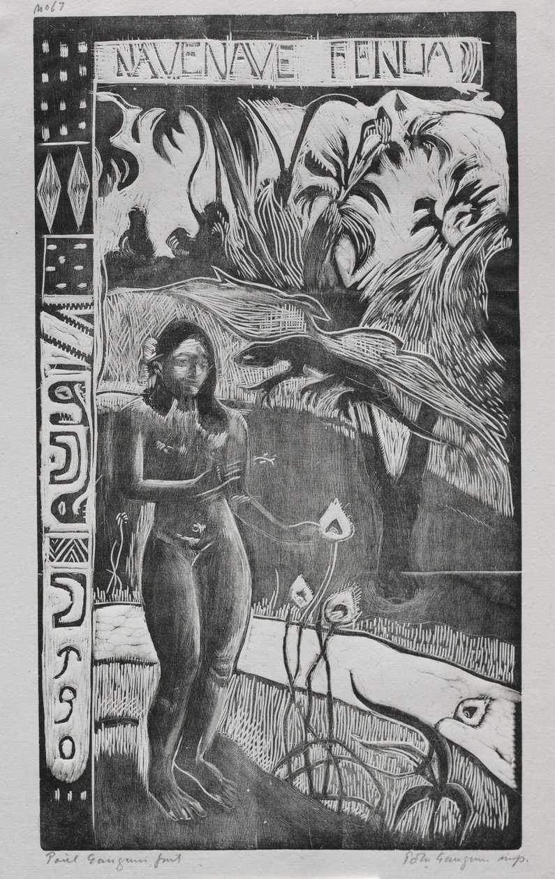 Tahiti sorozat: Az élvezetek földje. alkotó: Paul Gauguin