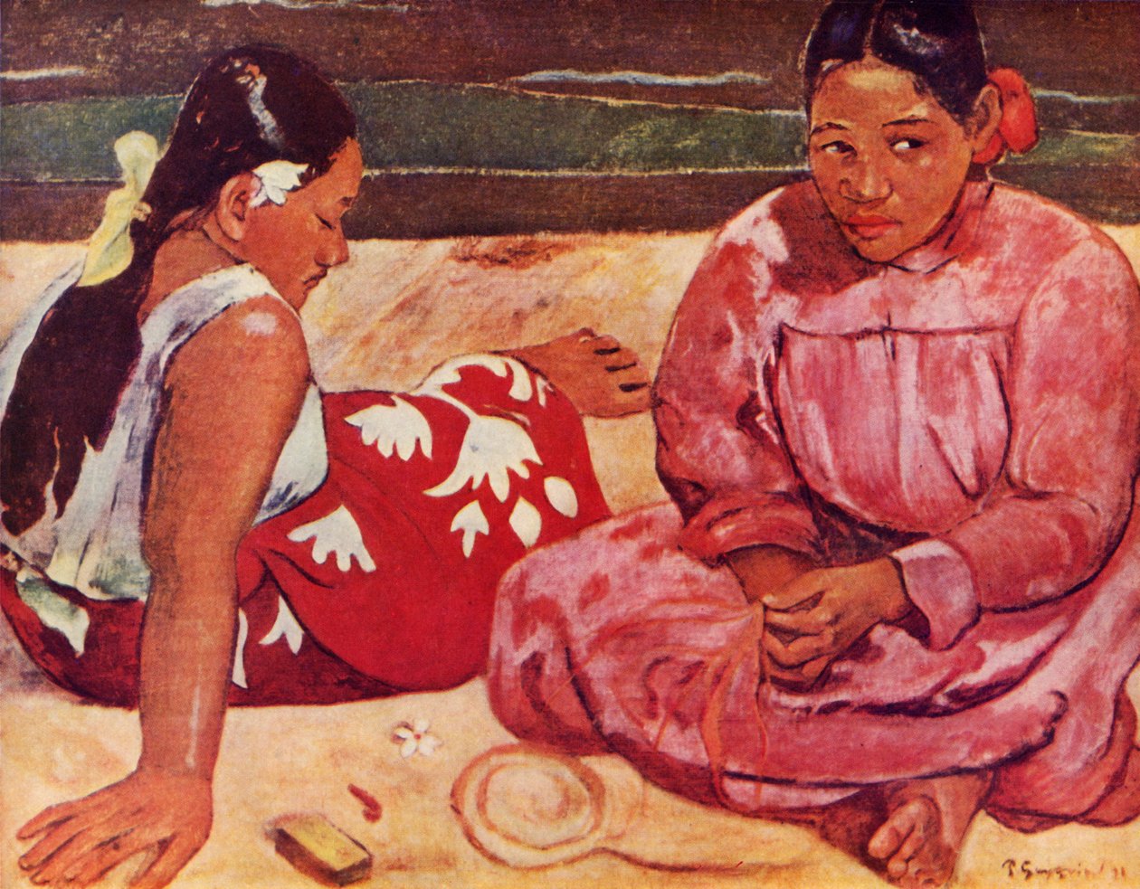 Tahiti nők, 1936 alkotó: Paul Gauguin