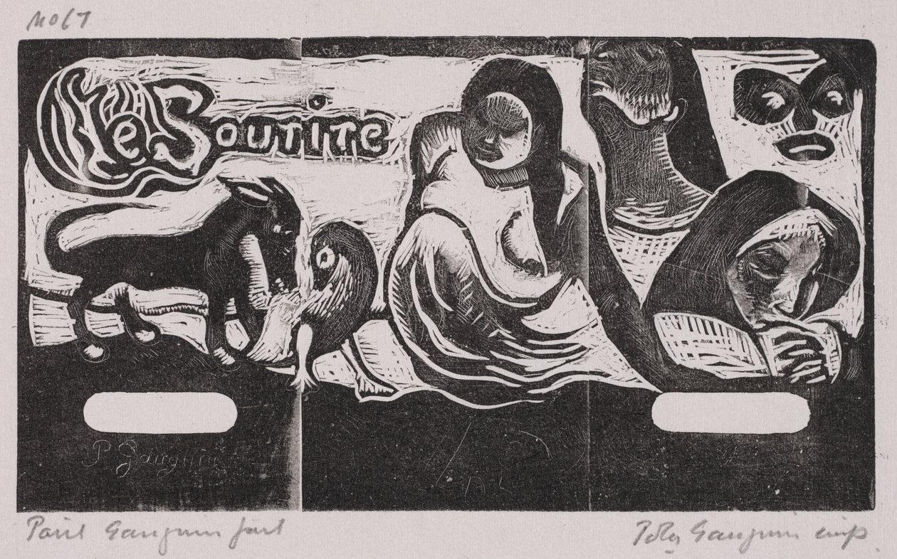 Tahitian és Noa Noa sorozat alkotó: Paul Gauguin