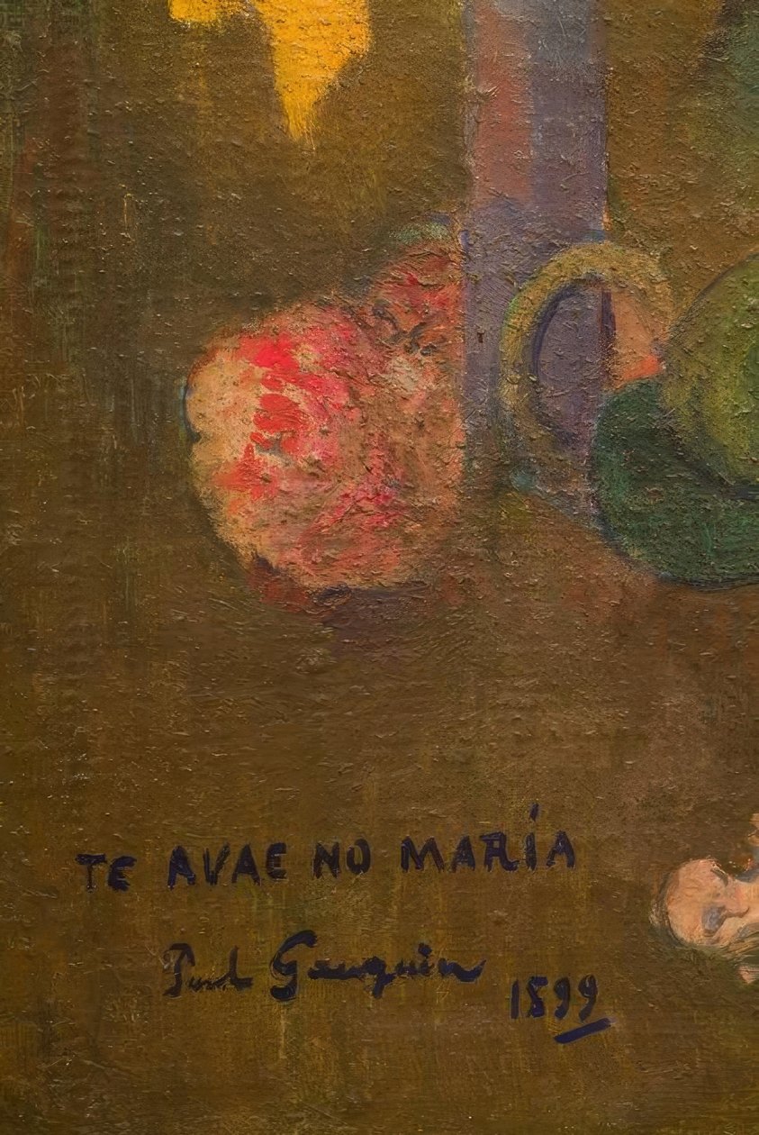 Mária lábai alkotó: Paul Gauguin