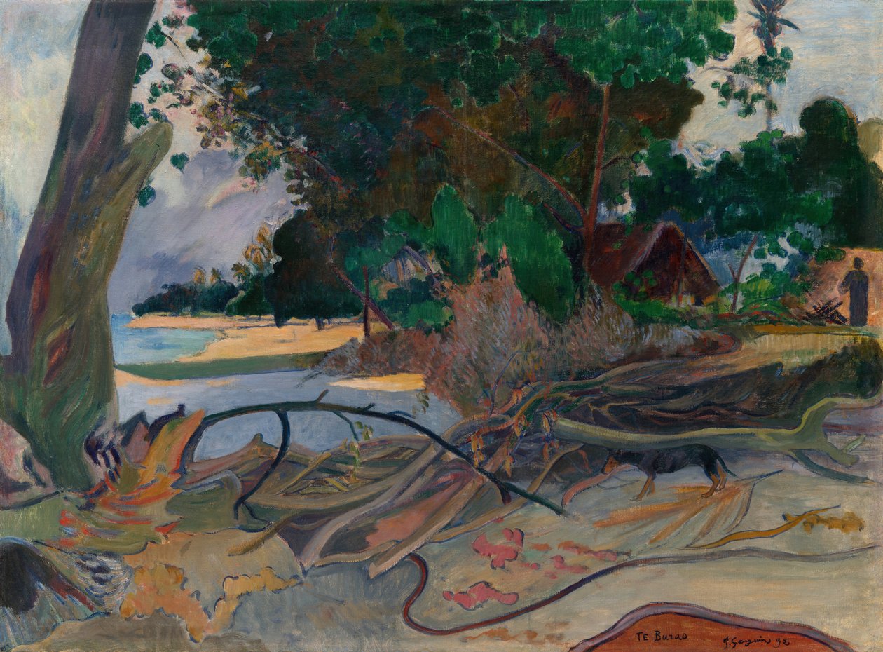 Te burao A hibiszkuszfa, 1892. alkotó: Paul Gauguin