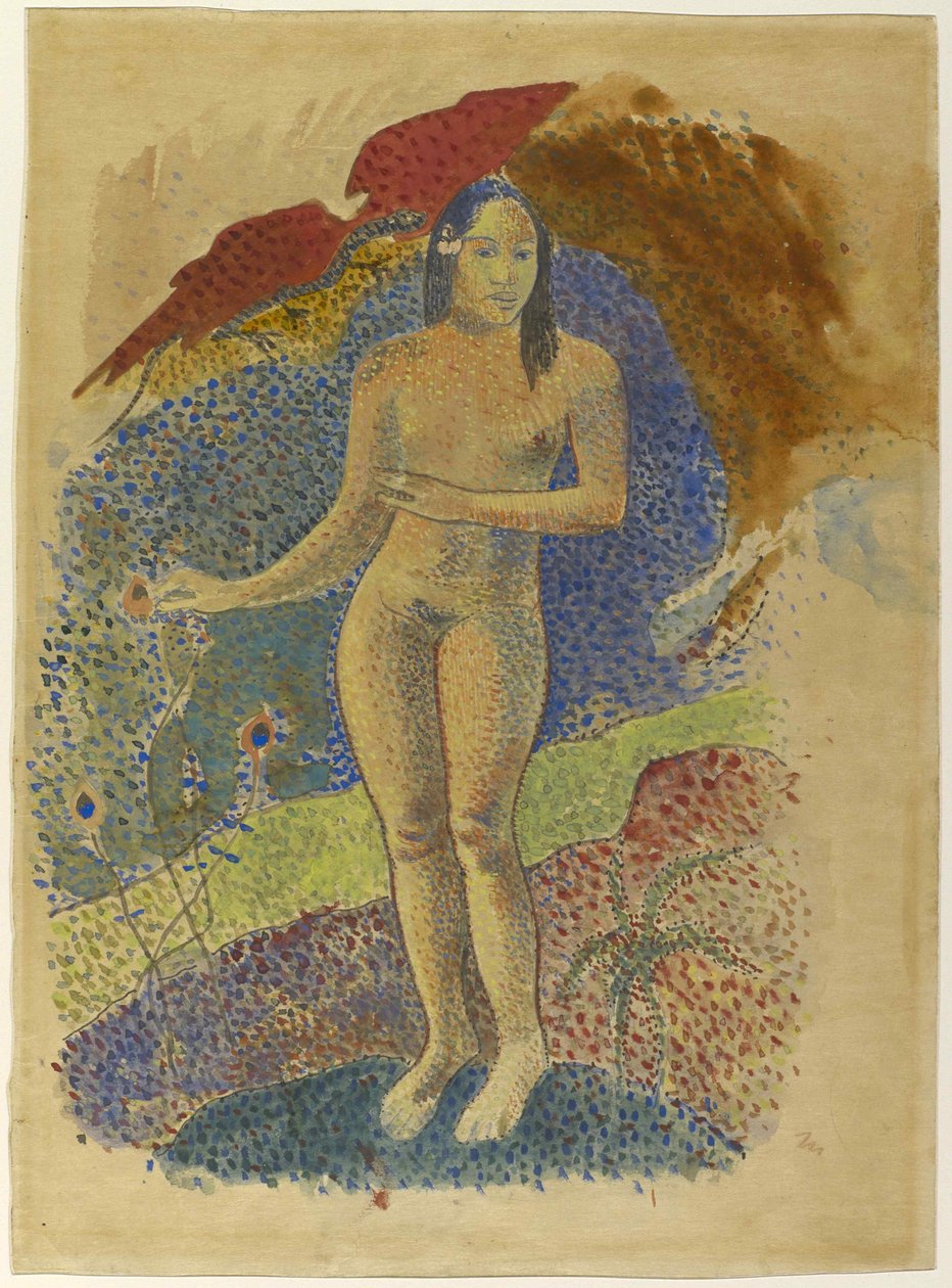 Elragadó föld, 1892. alkotó: Paul Gauguin