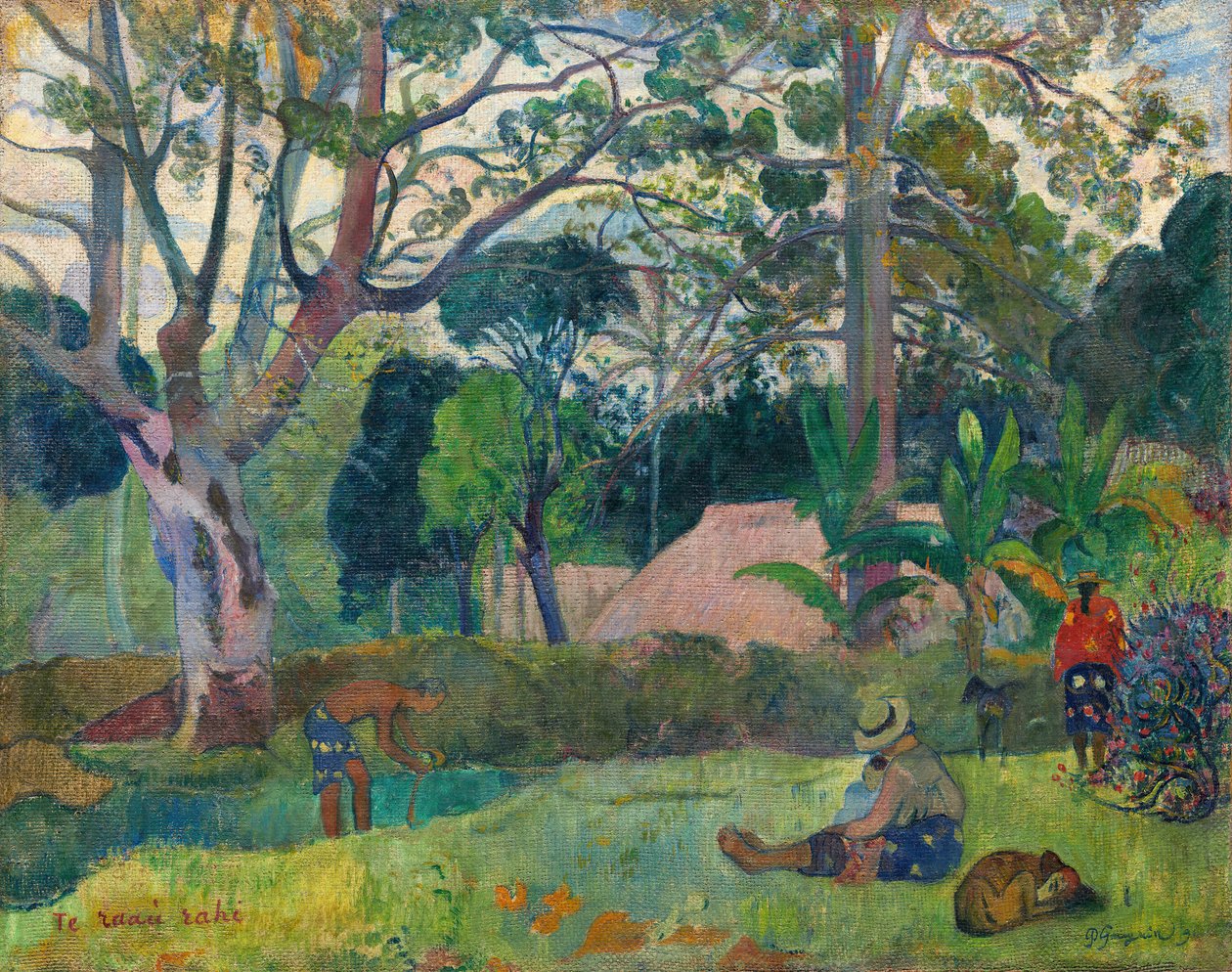 A nagy fa, 1891. alkotó: Paul Gauguin