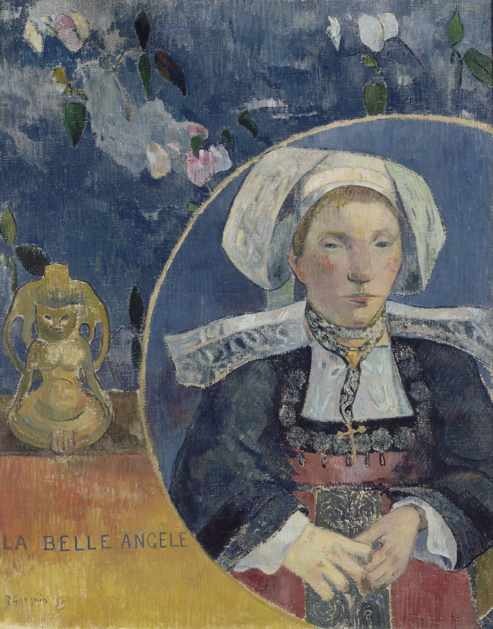 A gyönyörű angyal, 1889 alkotó: Paul Gauguin