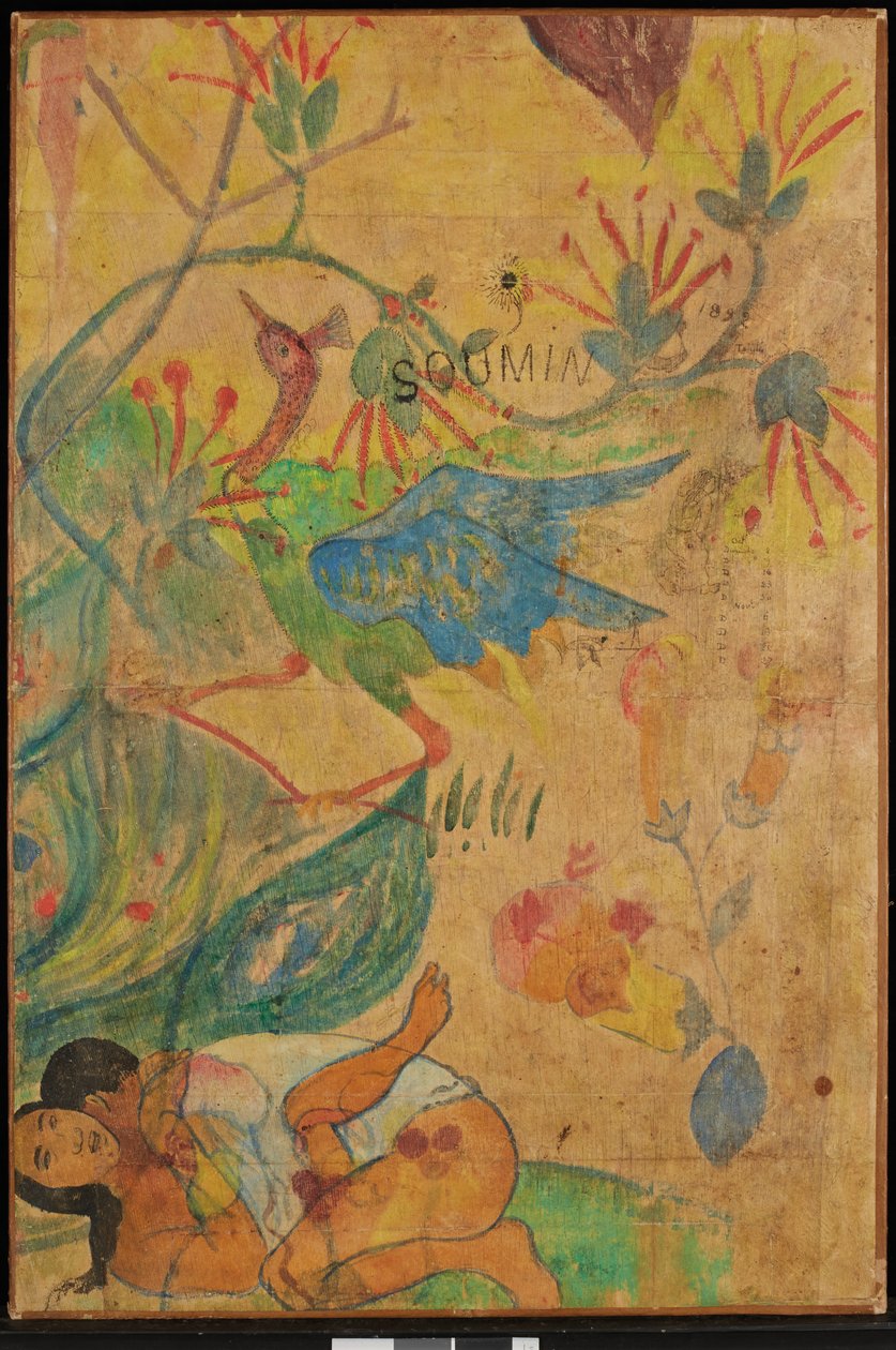 A kék íbisz, 1892 alkotó: Paul Gauguin