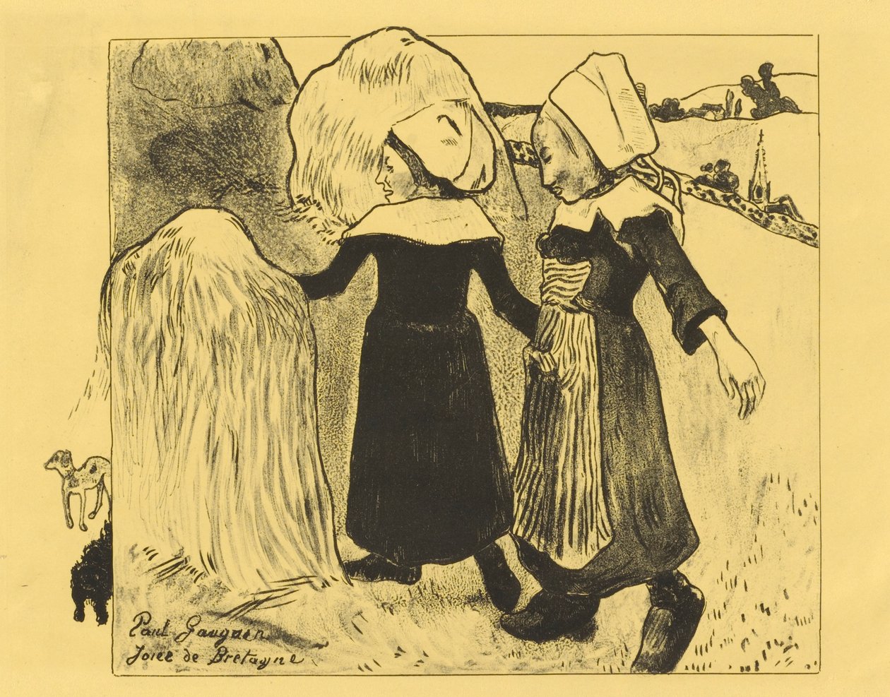 Bretagne örömei alkotó: Paul Gauguin