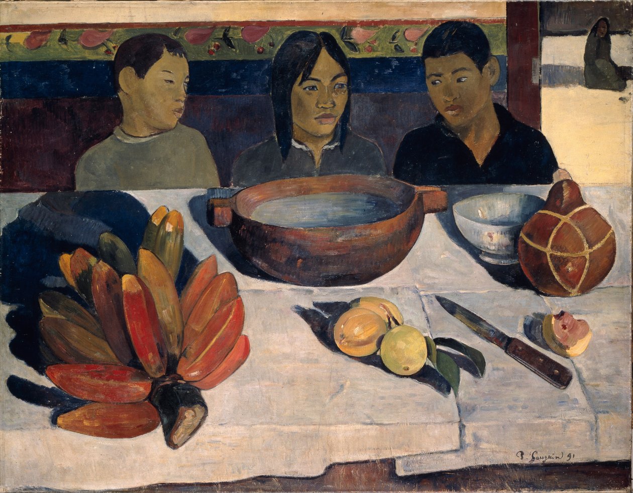 Az étkezési banán, 1891 alkotó: Paul Gauguin
